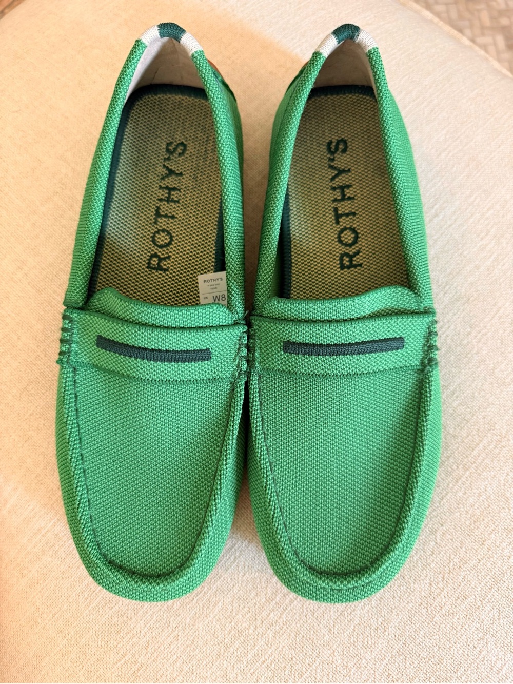 Rothy's Green Daily Driver Loafers - Picture 2 of 10